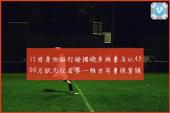 门将身价排行榜揭晓多纳鲁马以4500万欧元位居第一维尔布鲁根紧随其后