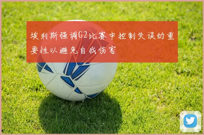 埃利斯强调G2比赛中控制失误的重要性以避免自我伤害